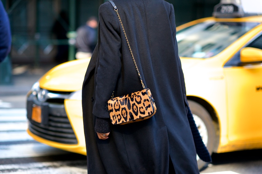 jerome dreyfuss leopard print bag