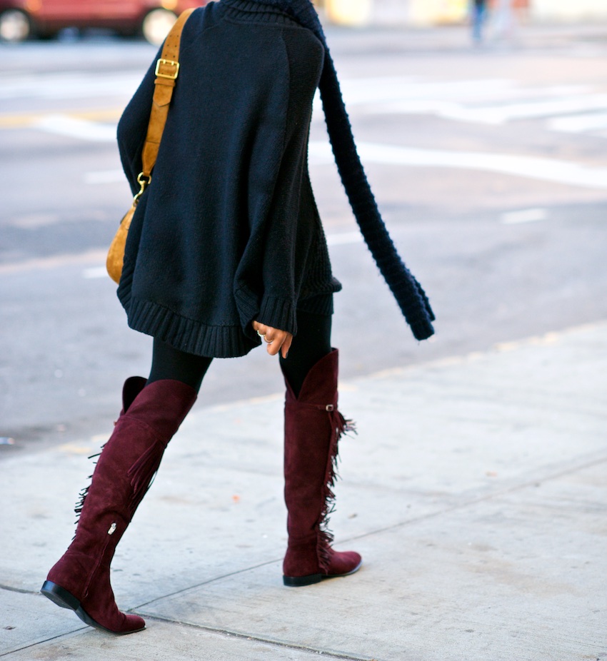 Sigerson morrison over outlet the knee boots