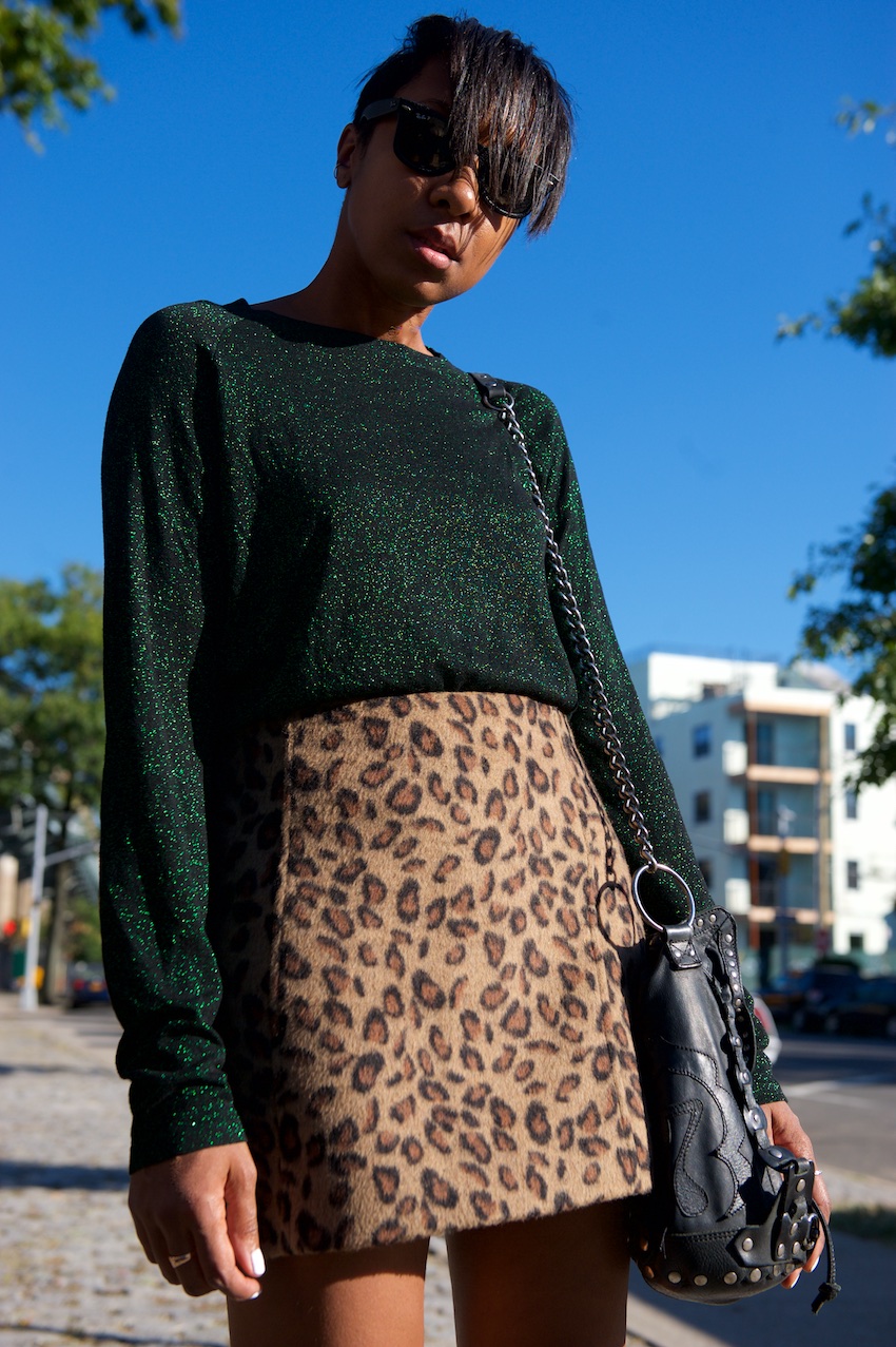 leopard print skirts