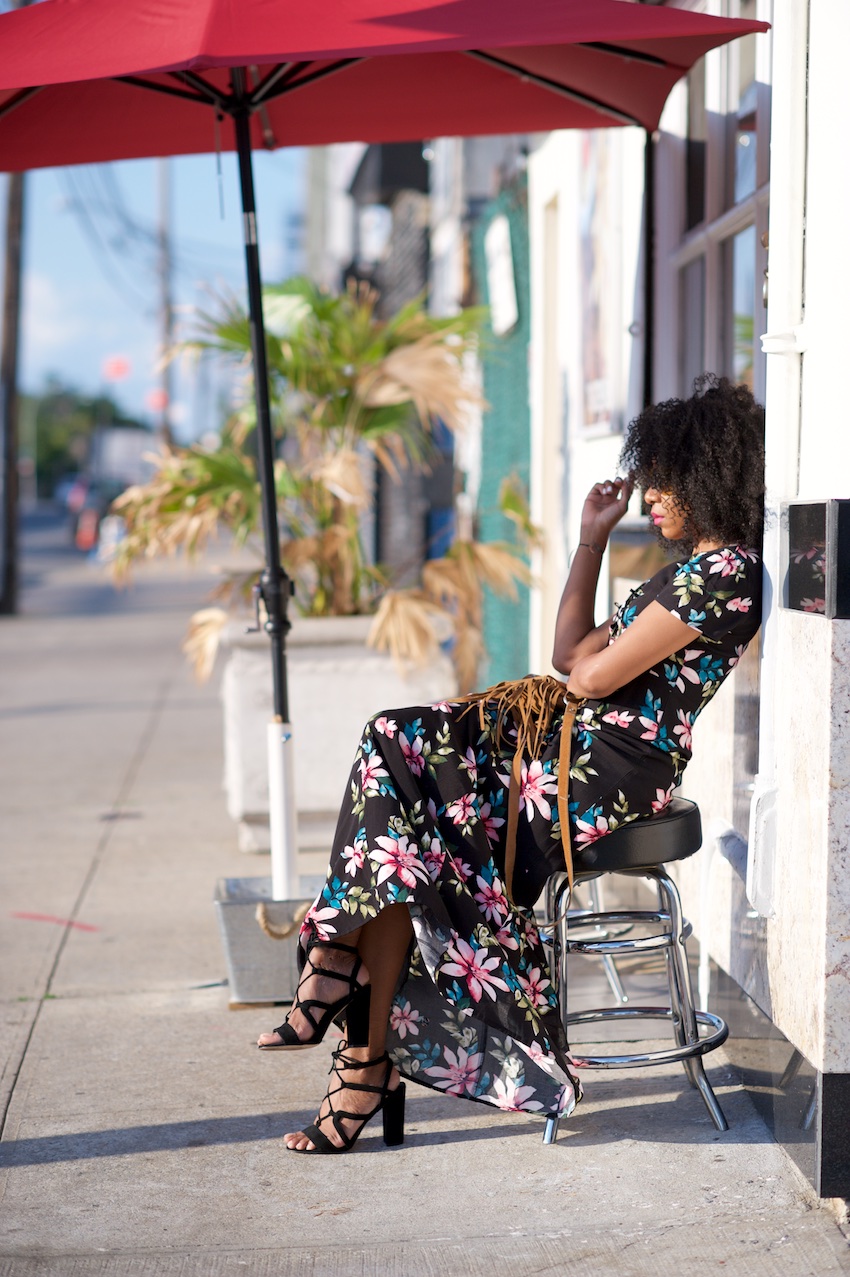 long floral dresses