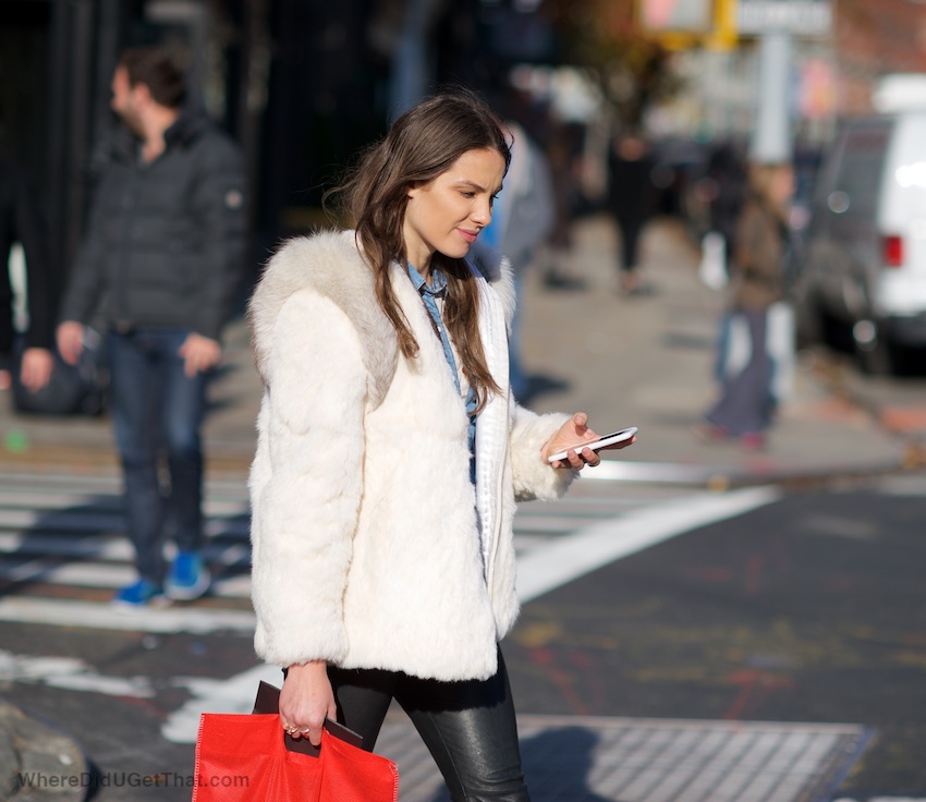 The Coats Women Are Wearing in New York Where Did U Get That