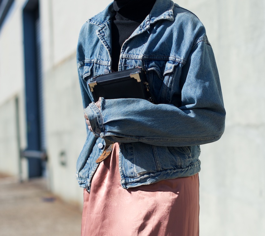 oversized denim jacket