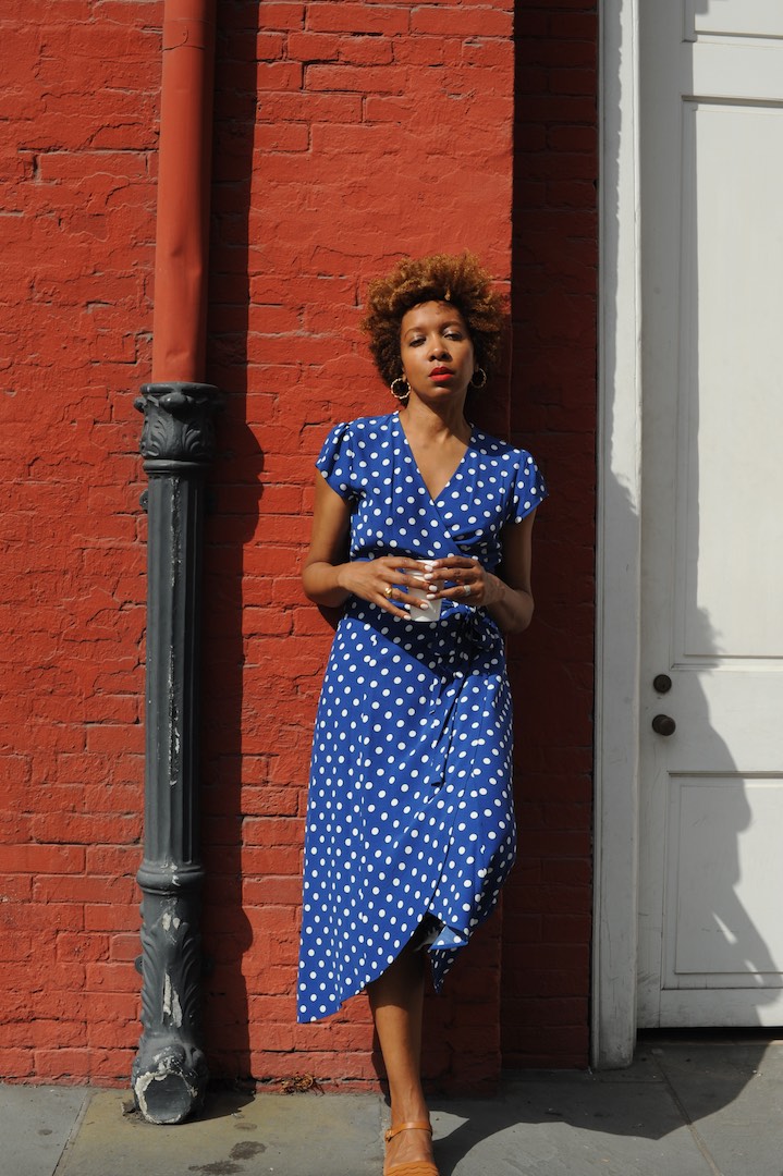 polka dot dress