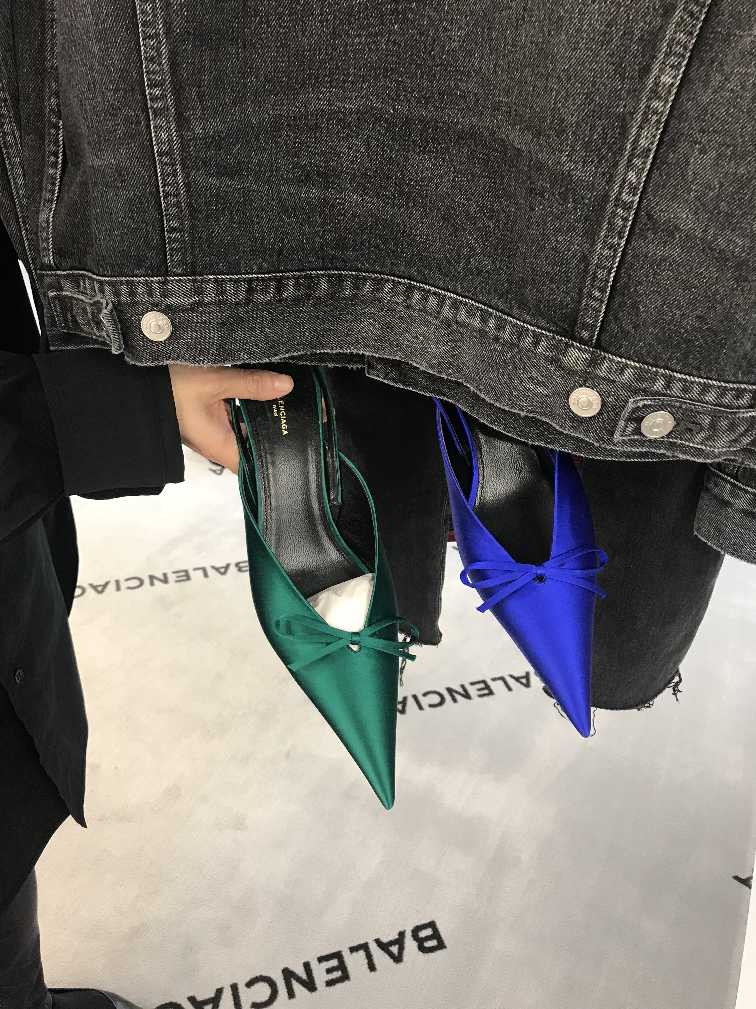 balenciaga knife mules