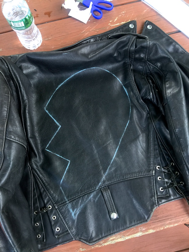 black leather jackets