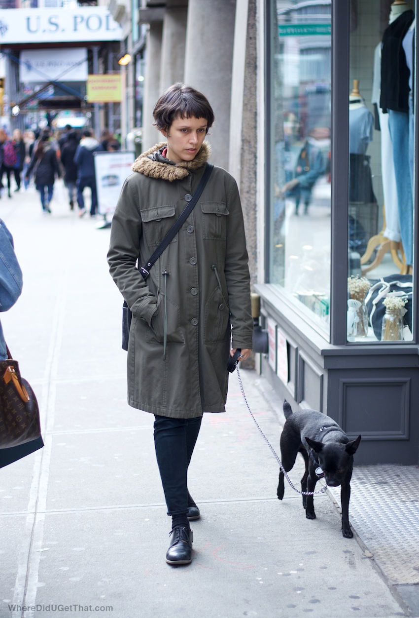 parka coats with fur hoodie