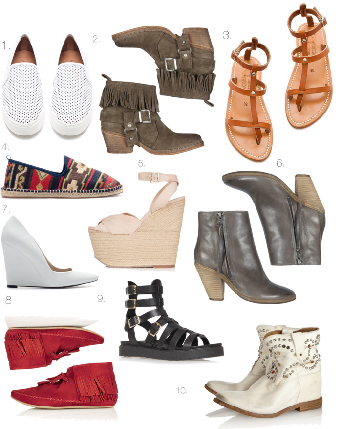 10 Spring Summer Shoes!