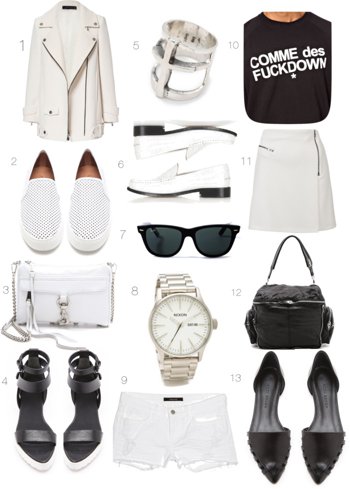 Black + White Spring Black + White Spring