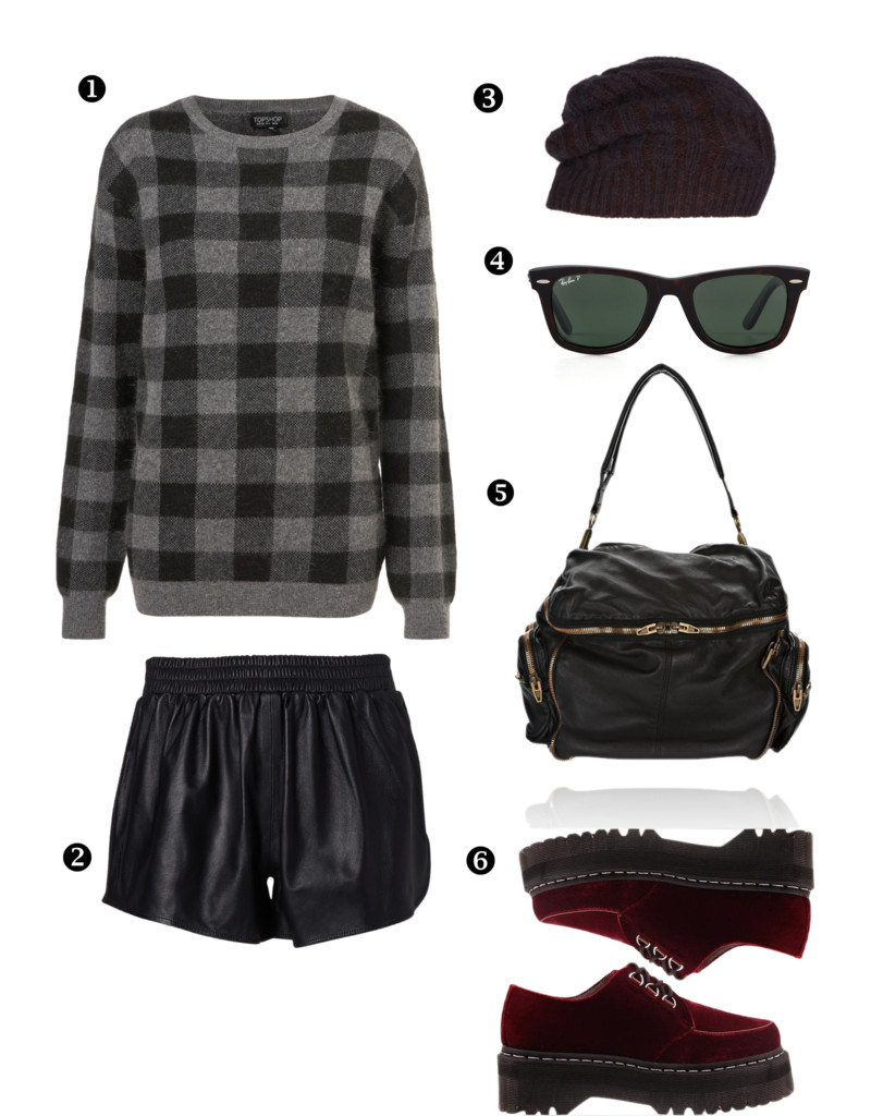 Leather. Velvet + Knits