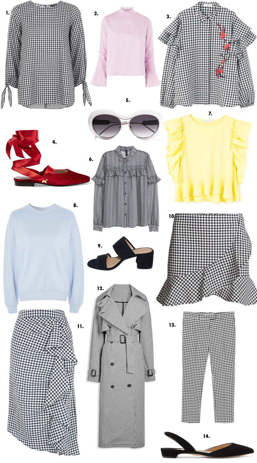 gingham trends
