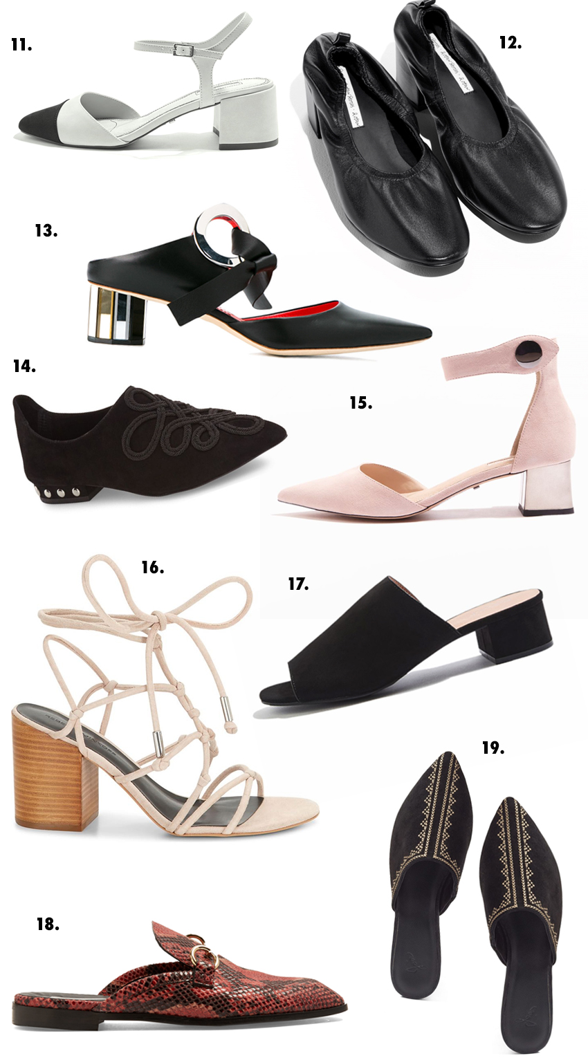 best spring mules