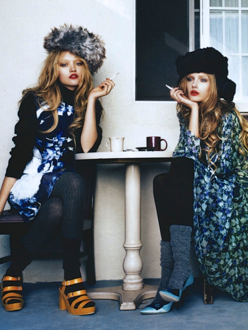 cafe fashion editorial